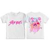 Children's T-shirt Anime Kpop Devil Hunter Print Summer Fashion Casual Boy and Girl Round Neck Short Sleeved Top