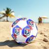 Newcastle Knights Size 5 Soccer Ball, Machine-Stitched PVC, Durable & High Bounce, All Ages Fit, Fan Merchandise, Matches & Outdoor Use.