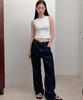 Belle Velle Symbol Sleeveless Top_White
