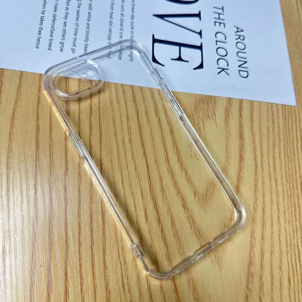 Applicable iPhone 17pro transparent magnetic mobile phone case apple 16/14/15 high transparent pc two-in-one scratch-proof
