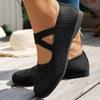 Women Solid Color Autumn Winter Shoes Warm Boots Flats