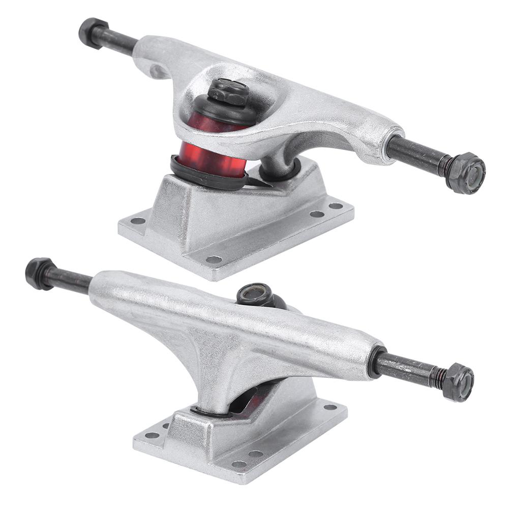 2KS Skateboard Zesílená konzole Hliníkovo-hořčíková slitina 4?8palcový stojan 5V leštěný povlak