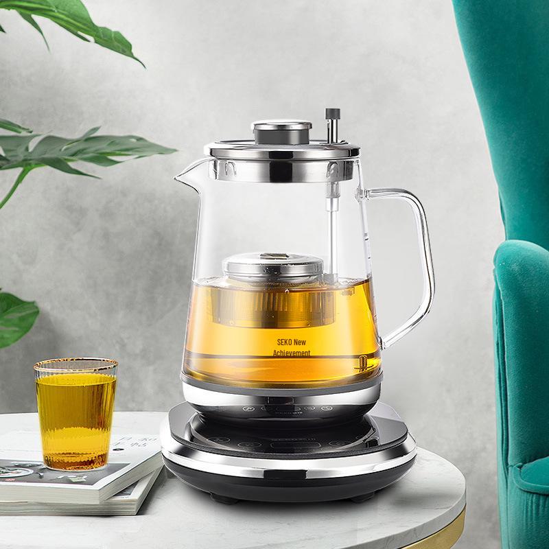 Электрический стеклянный заварник и чайник Seko W15
