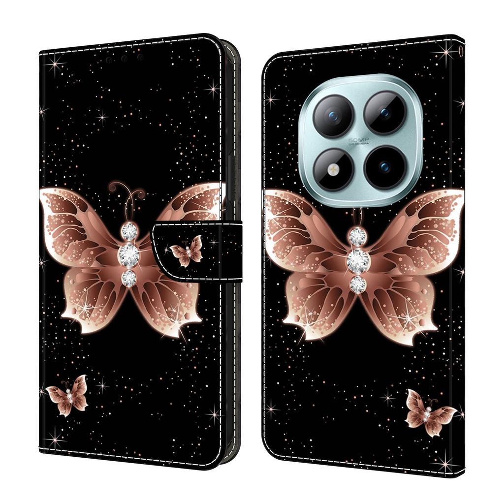 For Xiaomi Redmi Note 15 Pro 5G (Global) Case 3D Pattern PU Leather Wallet Phone Cover with Stand