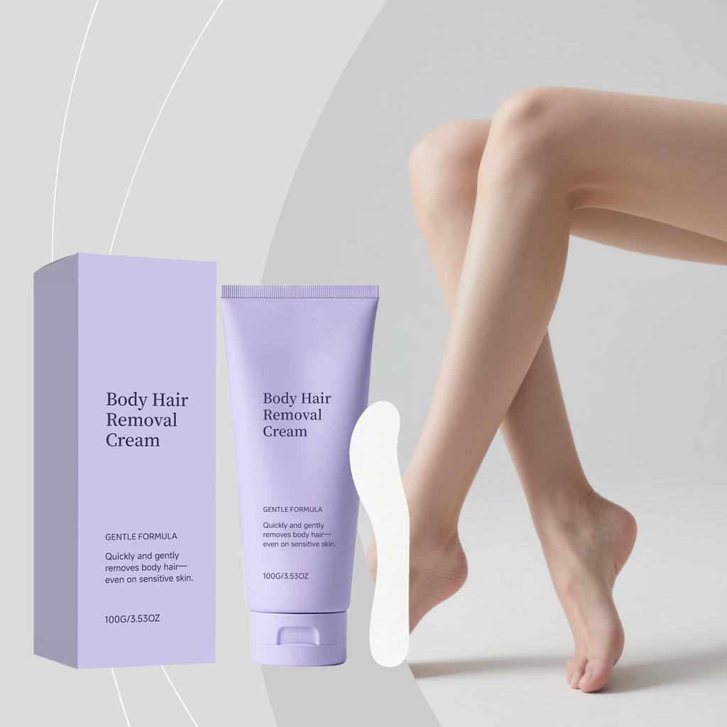 Crema Depilatoria AMZ per Peli del Corpo – Crema Depilatoria Delicata e Senza Odore