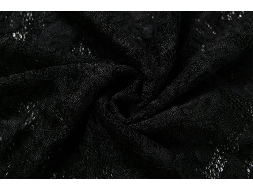 European Style 2026 Spring Lace Camisole High-Waist Slim Sexy See-Through Dress for Women