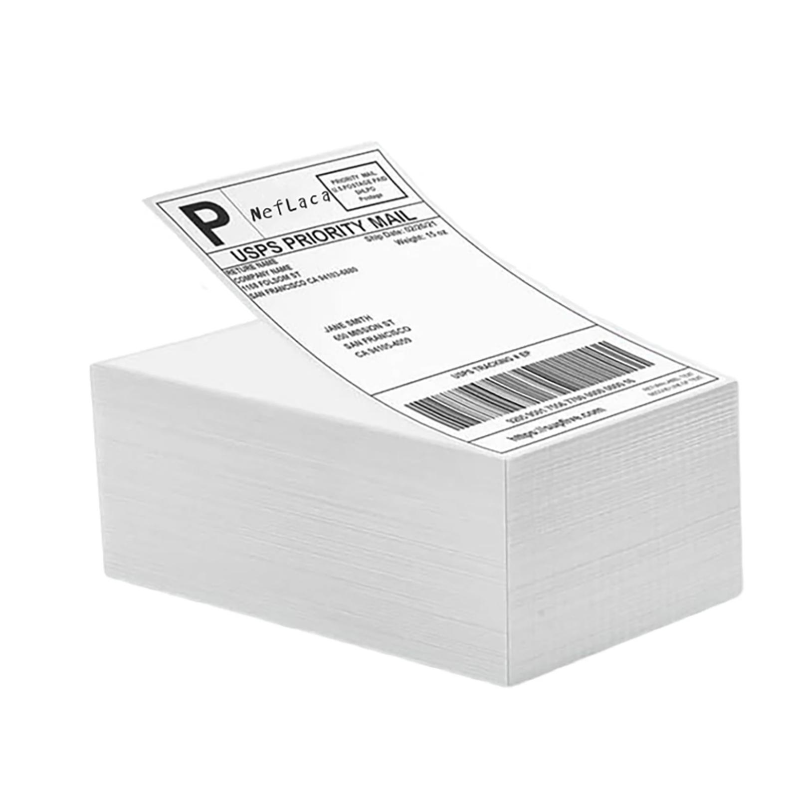 

Этикетки NefLaca Direct Thermal 4x6 Этикетки с перфорацией One Size