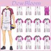 Haikyuu Shiratorizawa Academy Volleyboll Kostym Andningsbar Sportdräkt Set