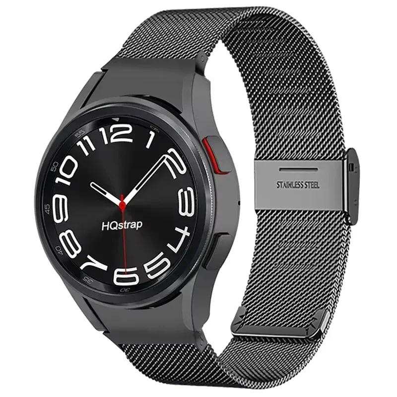 Edelstahlarmband ohne Lücken für Samsung Galaxy Watch 4 5 6 7 40 44mm 6 4 Classic 43mm 47mm Metallarmband für Galaxy 5Pro