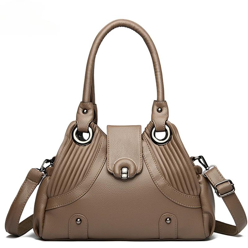 

Модні сумки Жіночі розкішні сумки Жіночі сумки через плече Дизайнерська великої місткості сумка-тоут М яка шкіра Кросбоді Сумка-месенджер бежевий