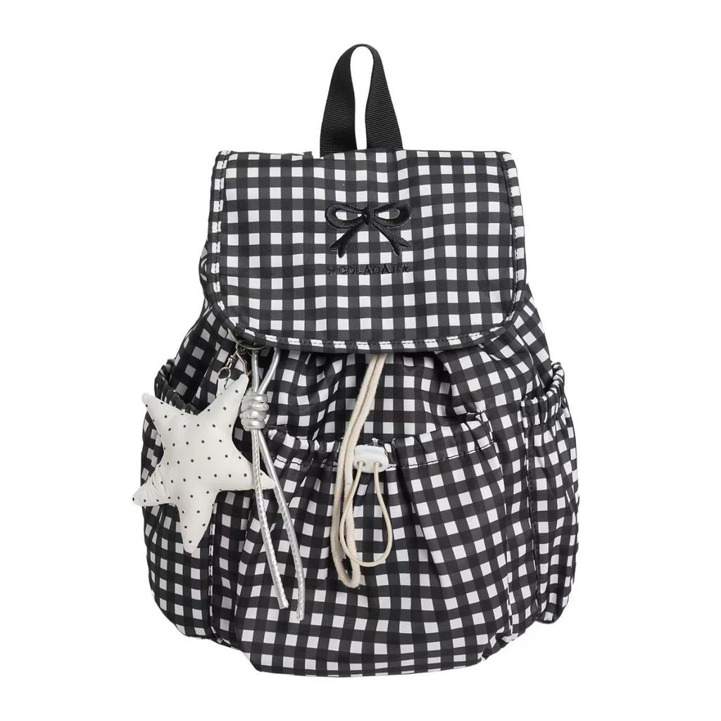 Schoolbag new spring lazy cute girl backpack junior high school student schoolbag fashionable lightweight fresh travel backpack