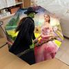 1pc Witch Princess Themed High-quality Umbrella,Automatic Opening and Closing Umbrella,Multi-functional Umbrella G0811164
