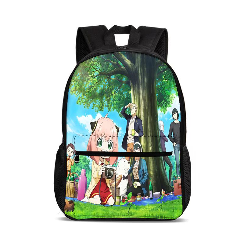 SPY×FAMILY Zaino Versatile Cartone Animato Grande Capacità Outdoor Viaggio Alpinismo Ragazzo e Ragazza Scuola Compleanno Miglior Regalo