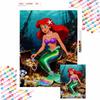 Diamond Painting Kit Ariel Mermaid 5D DIY Home Bedroom Wall Decor Handmade Holiday Gift