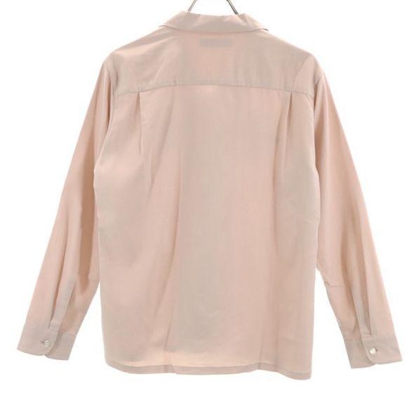 Unused Johnbull Long Sleeve Embroidery Shirt S Pink Embroidery Men's Used