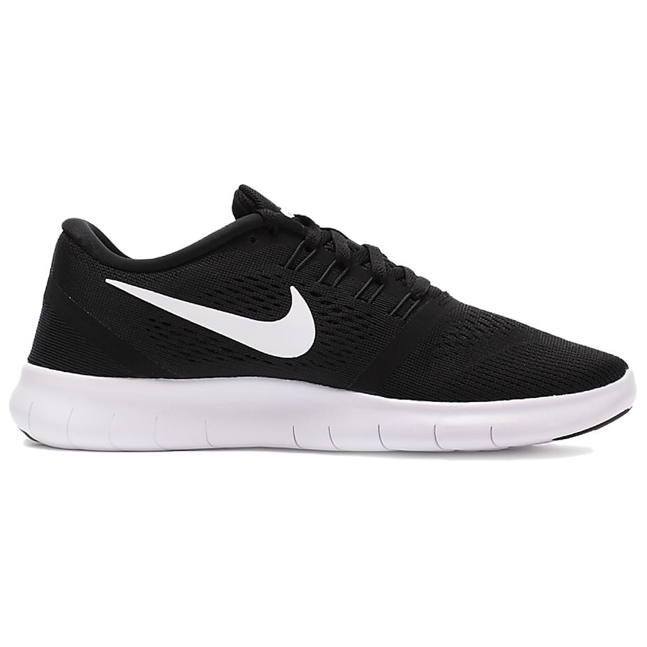 Nike  Free RN Black Women Sneakers White-Anthracite 831509-001