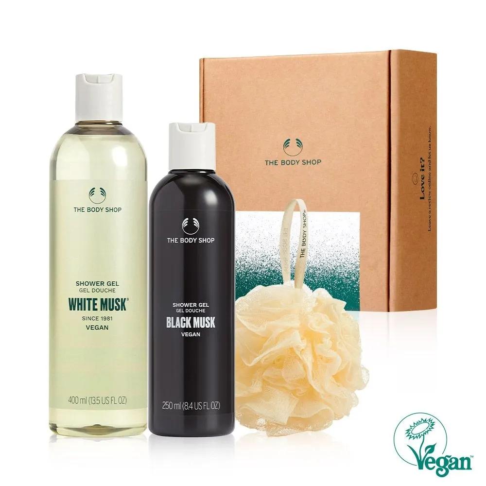 White Musk 400ml & Black Musk 250ml Shower Gel Gift Set (888238)
