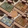 Quick-drying Drain Pad Waterproof Table Pads New Tableware Drying Mat  Kitchen