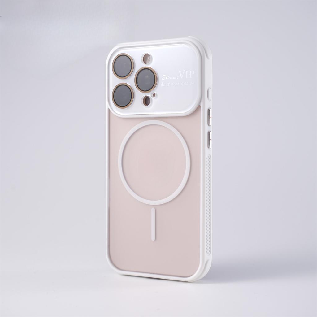 Applicable to iPhone17PROMAX matte skin-sensitive magnetic mobile phone case Apple 16 seconds to 18 large windows all-inclusive 15