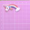 100pcs Kawaii Rainbow Cloud Flatback Charms Glitter Resin Cabochon  Embellishments DIY Scrapbooking Supplies