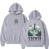 YHWH Lungs Christian Hoodie Every Breath Speak His Name Pullover Men Women Casual Fleece Cotton Hoodies Streetwear