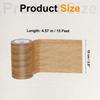 PATIKIL Wood Grain Tape 10cm x 4.57m Self Adhesive Wood Grain Repair Tape Real