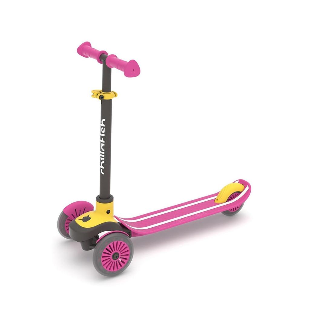 Chillafish Scotty Kick Scooter Pink Scooter CPSC01PIN Genuine Product Foot-operated 3-wheel