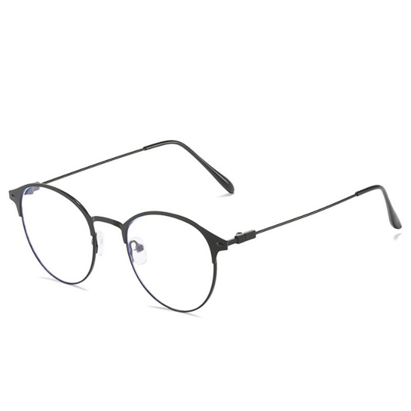 

0 -0.5 -1.0 До -6.0 Металлические Женские Мужские Круглые Очки от Миопии Готовые Винтажные Студенческие Очки по Рецепту Для Близоруких 0