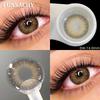 FUNSACHY 1 Pair Natural Colored Contact Lenses for Eyes Brown Pupils Lens Contact Lenses Cosmetic Green Contacts New Color Lens