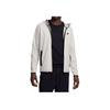Nike Logo Embroidered Loose Fit Hooded Zip-Up Long Sleeve Jacket Men Jackets Gray FD4501-012