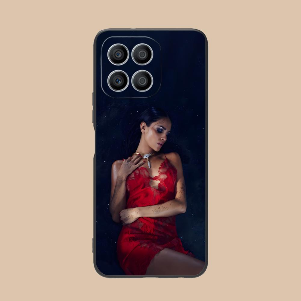 

Fashion Eiza Gonzalez Matte Mobile Phone Case for Honor 90 80 70 60 50 30 20 10 9 8 7 Pro S SE Lite 5G Colorful Printing Cover Honor 8