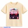 KPop Demon Hunters Children's Cartoon Print T-shirt