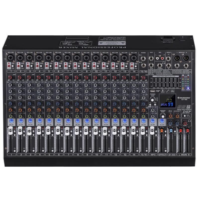 SOUNDZONE Professional Audio Mixer