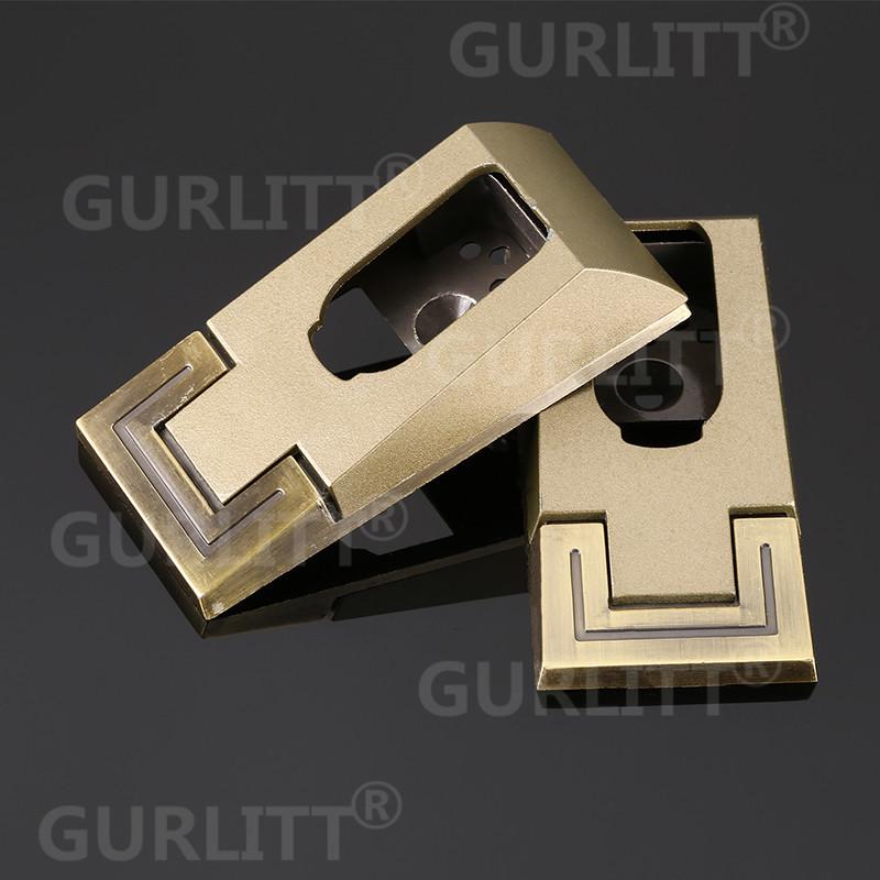 Alloy Clothing Hanger Rod with Flange Base for Wardrobe
