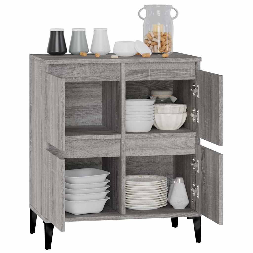 Sideboard Gray Sonoma 60x35x70 cm Particleboard