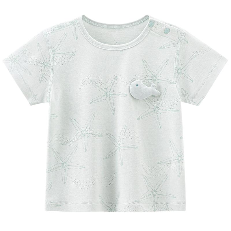 Детская футболка с коротким рукавом Guaiqi Bear из модала 80