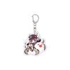 55MM Anime Genshin Impact Keychain Hu Tao Key Chain Acrylic Model Plate Christmas Gifts
