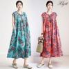 Helly Kongddang Oriental Flower Dress 2 Types