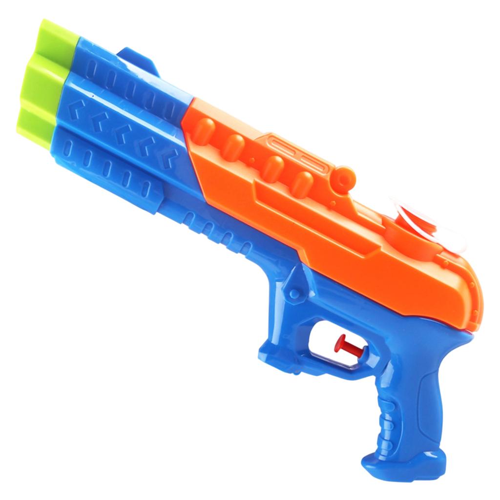 Kids Single Barrel Water Gun Summer Outdoor Splash Toy Lightweight Durable Plastic Construction Easy To Use Handle for Water Play