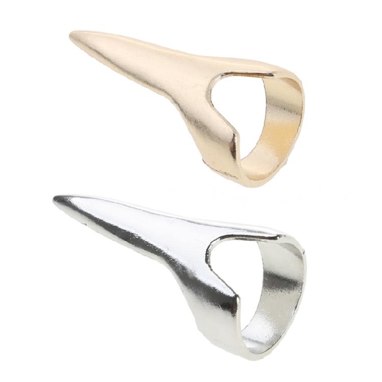 5pcs Finger Ring Metal Nails For Fingers Easy Braiding Hair Tool Finger Claws