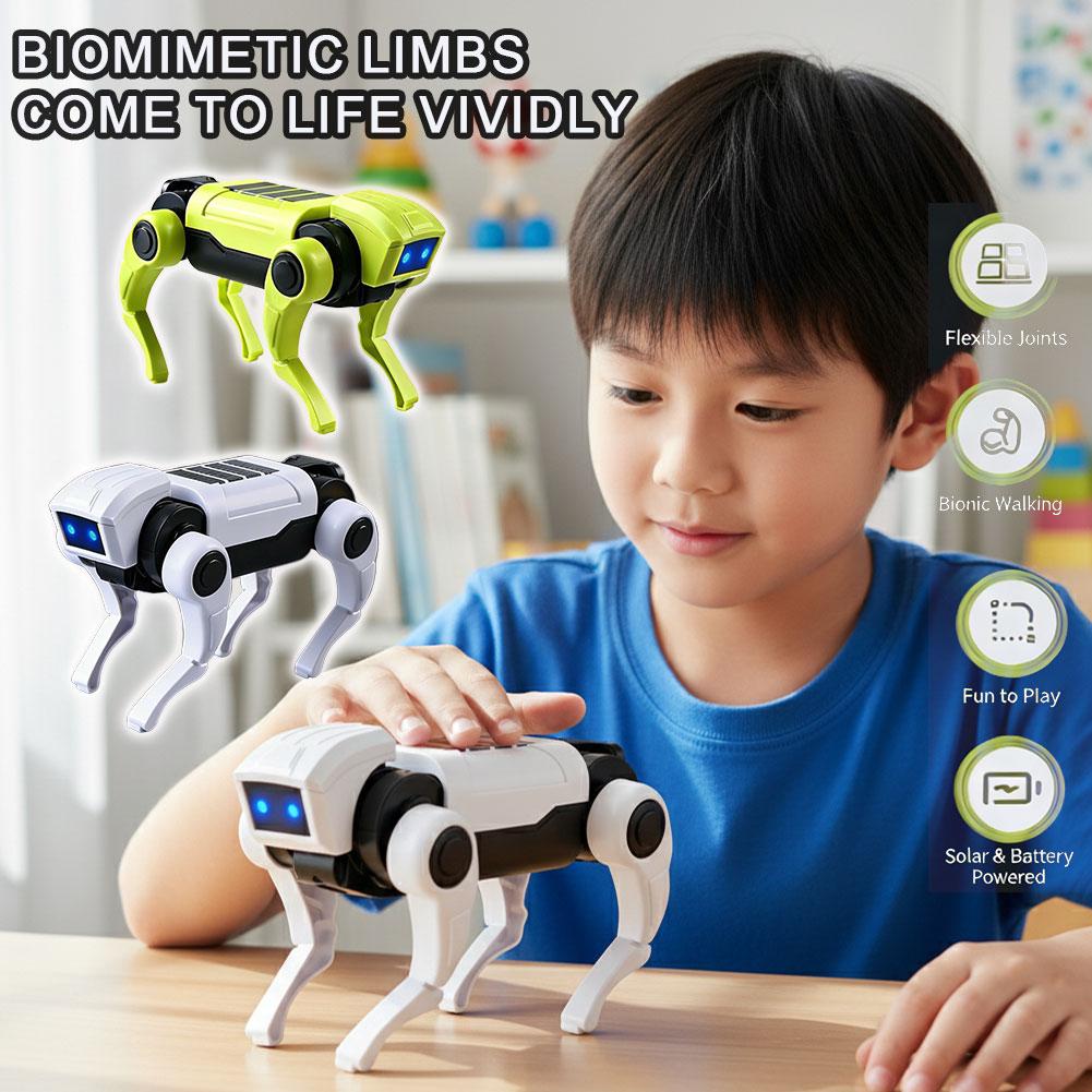 Robot Dog Children's Interactive Toy Simulated Walking Movements Mechanical Dog Toy Children's Educational Crawling Toys