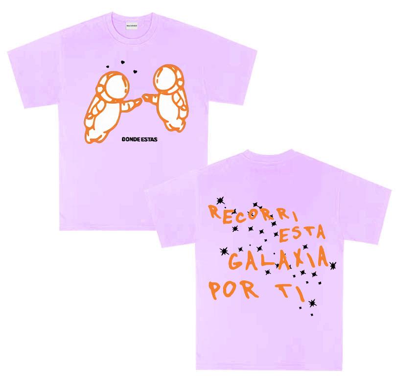 Singer Ivan Cornejo Mirada 2025 New Album Print T Shirts Men Women Harajuku Retro Tshirt Summer ONeck Cotton Clothing Tshirts