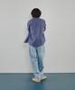 Modenaleudeo Work Pocket Balloon Denim Pants (Light Blue)