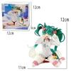 New 2026 Desktop Cute 8.07inch Hatsune Miku Kwaii Style Anime Figure Toys PVC Model Collector Doll Birthday Gift
