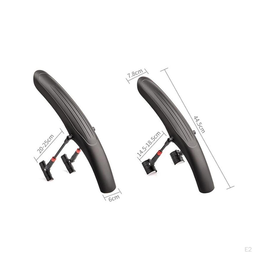 Mountain Bike Front Rear Fenders Bicycle Mud Guards Practical Mudguards Mudflaps for Fittings