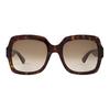 Übergroße Unregelmäßige Rahmen Sonnenbrille Damen Sonnenbrille Schildpatt GG0036SN004