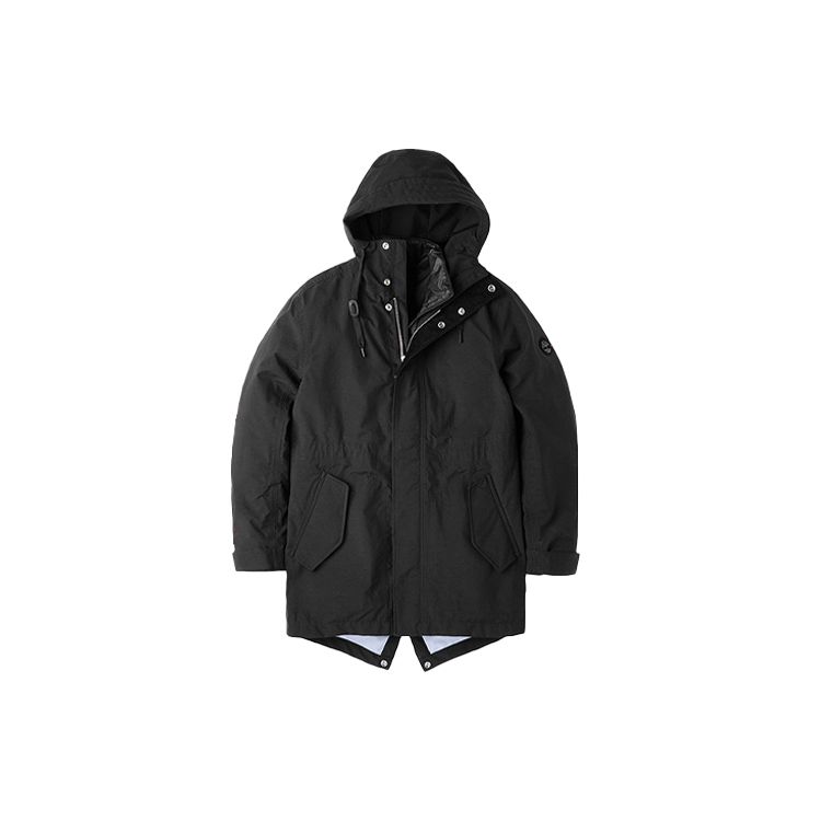 Timberland Men s 3-in-1 Waterproof Insulated Parka Black A1ZQD-001 M