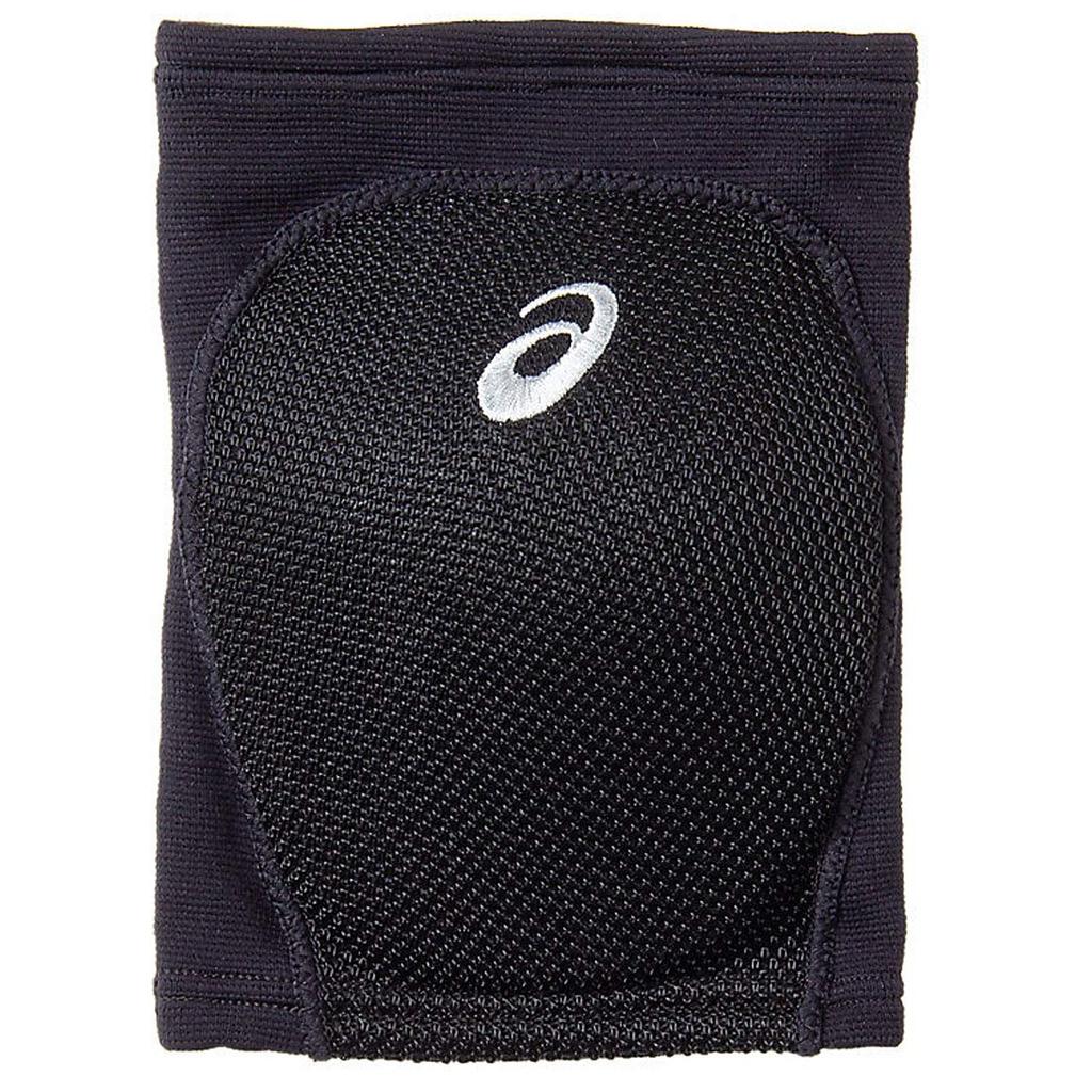 Asics Volleyball Knie Performance Größe L Größe Unterstützung, 3053A092, Schwarz/Silber, (Japan L)