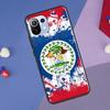 Belizean Flag Cover For Xiaomi 13 14 Ultra 11T 12T 13T 14T Pro POCO X7 Pro X3 X5 F3 F5 F6 M6 X6 Pro Case