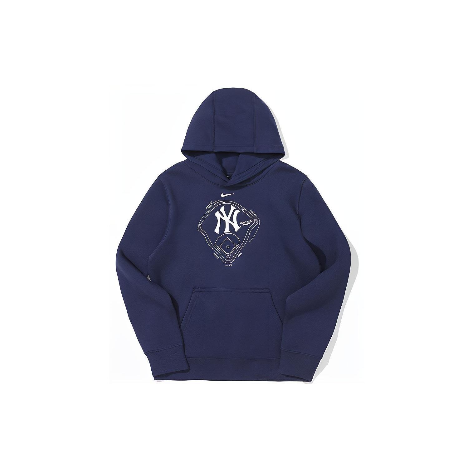 Nike MLB New York Yankees Club Fleece Pullover Hoodie Navy Youth 3Z3B7SBF7-NYY S